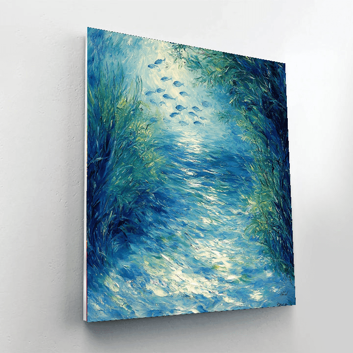 Pierre-Auguste Renoir Inspired Ethereal Waters  Painting By Numbers Kit