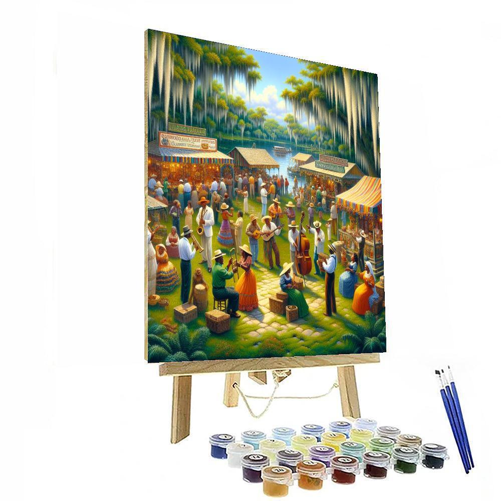 Bayou Festival - Usa Paint By Numbers Kits