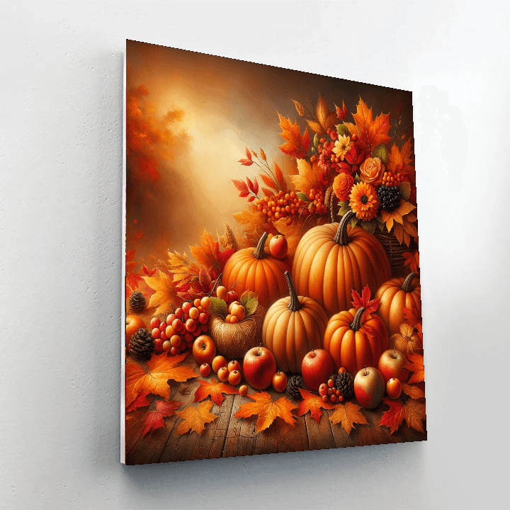 Autumn Harvest - DIY Painting By Numbers Kit