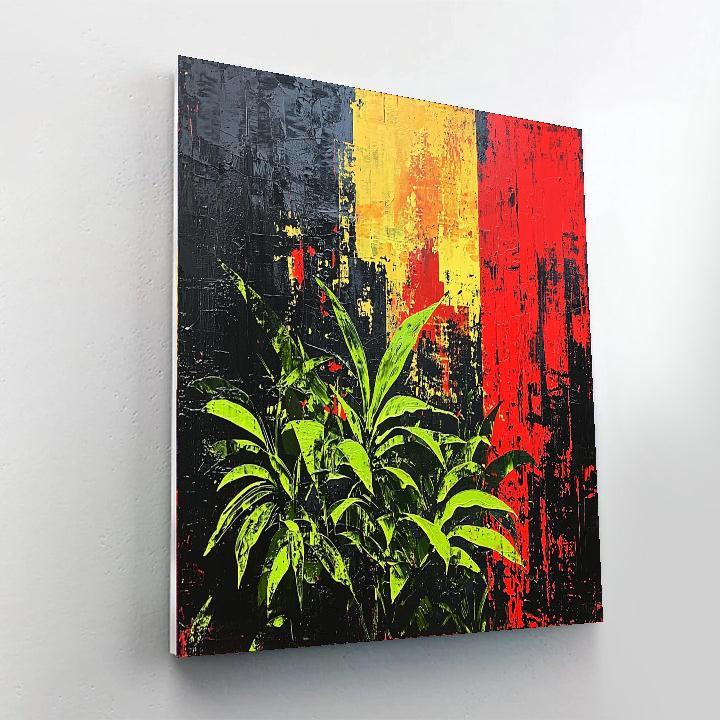 Banksy Inspired Nature's Resistance  Paint By Number