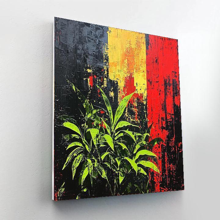 Banksy Inspired Nature's Resistance  Paint By Number