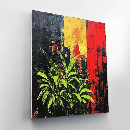 Banksy Inspired Nature's Resistance  Paint By Number