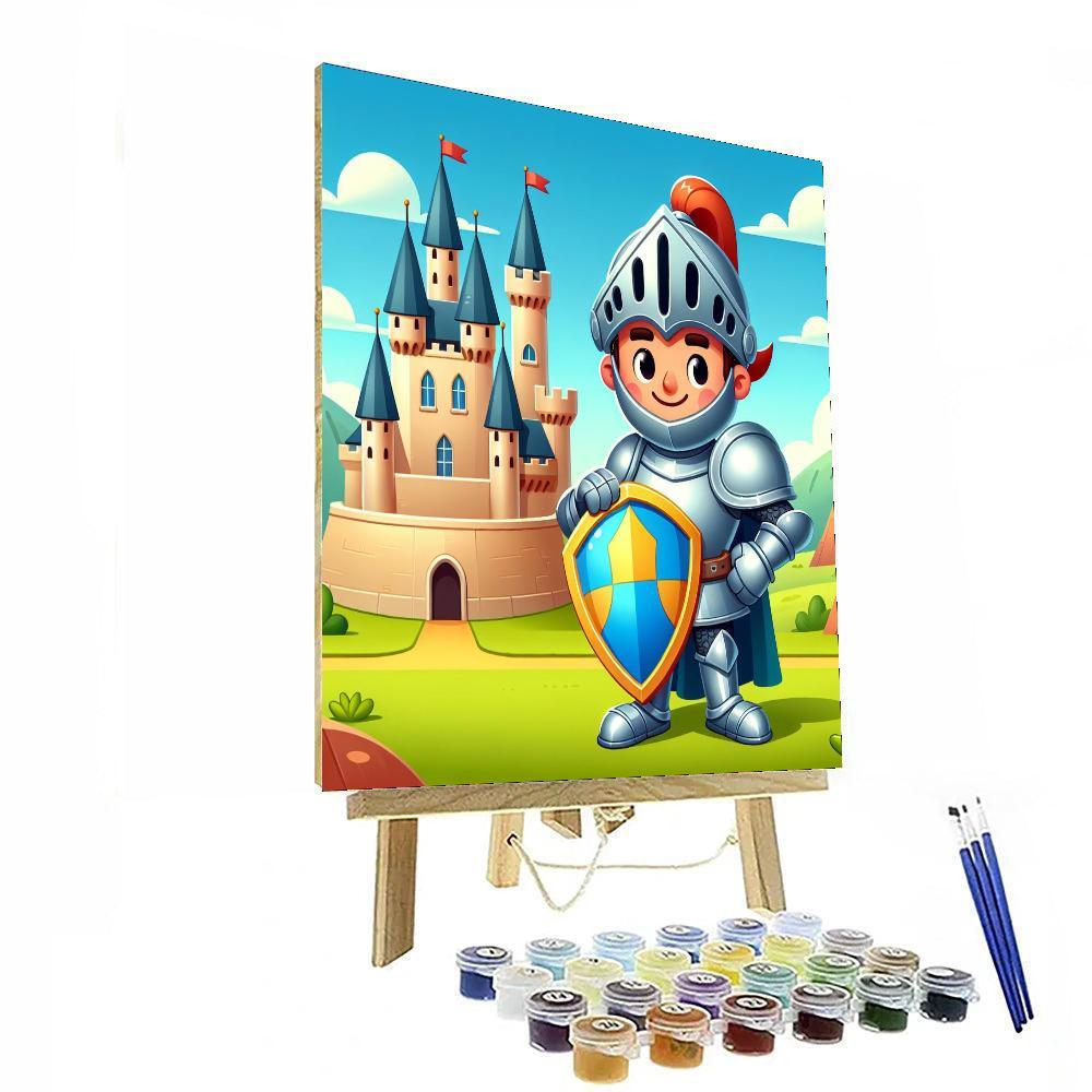 Castle Knights Painting By Numbers Kit
