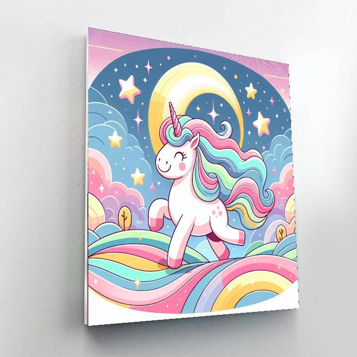 Magical Moonlit Adventure Paint By Number