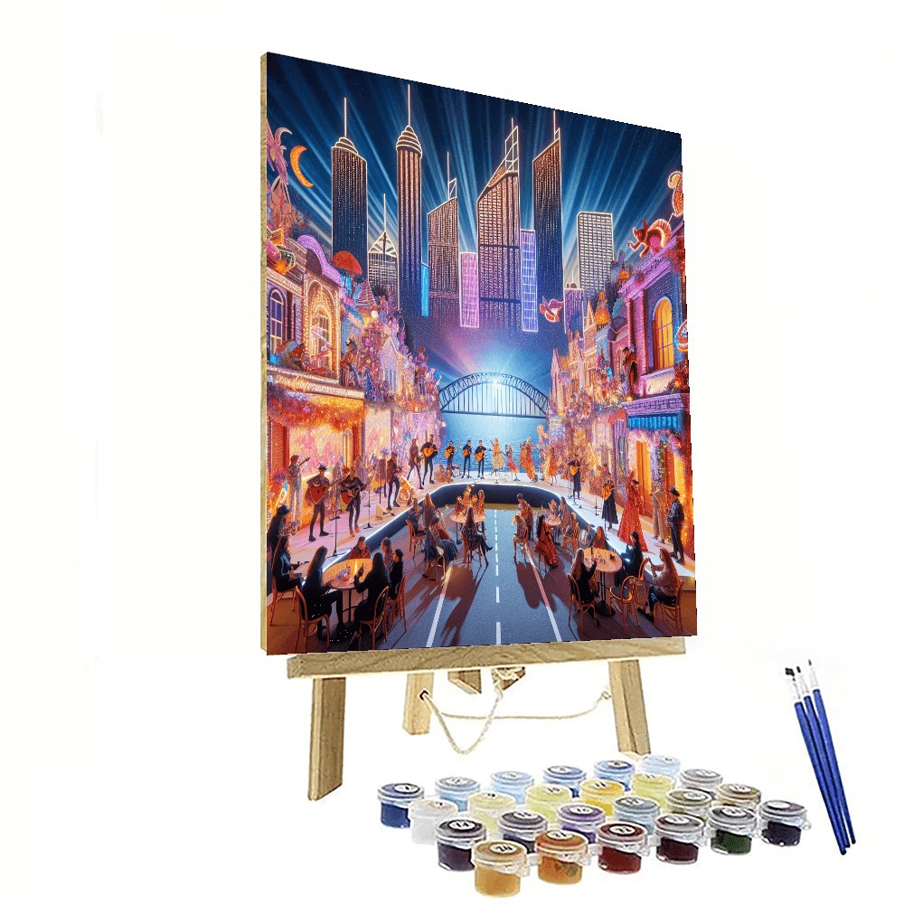 The Sydney Festival - Australia Painting Number Kit