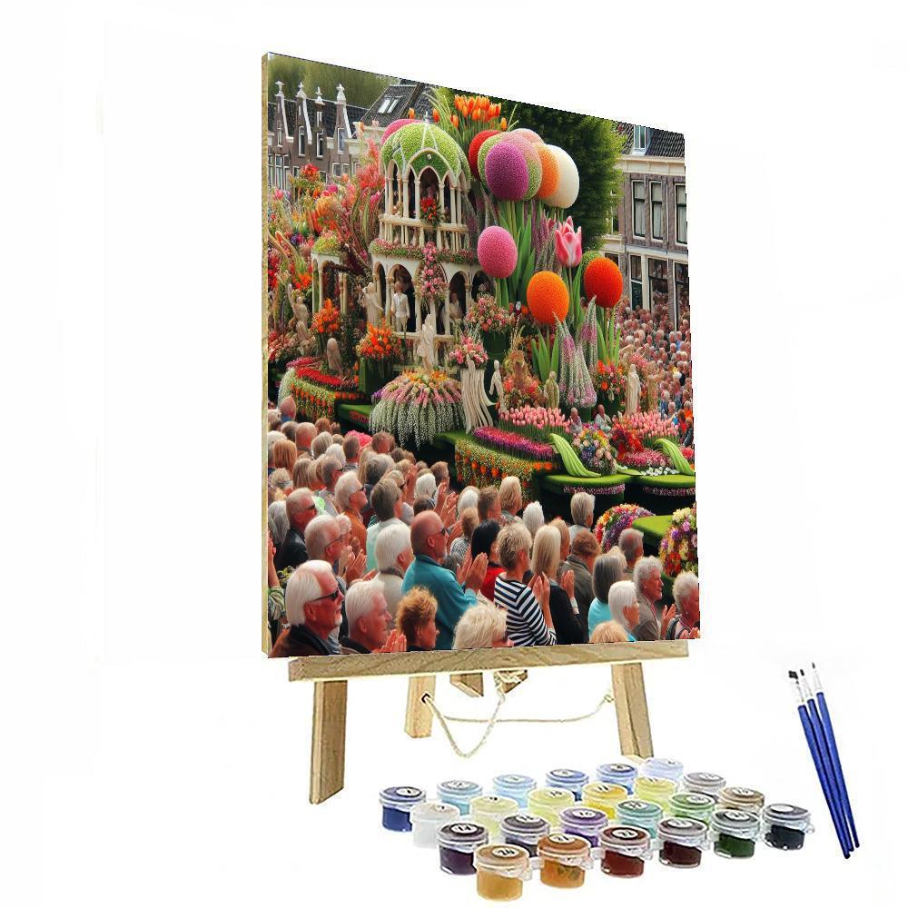 Bloemencorso Bollenstreek - Lisse, Netherlands Paint By Numbers Kits