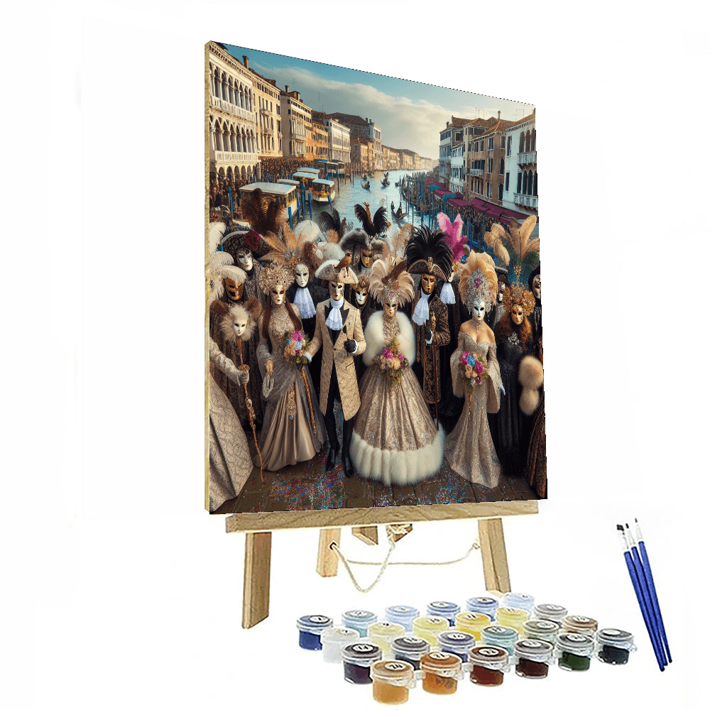 Karnival Di Venezia Paint By Numbers Kits