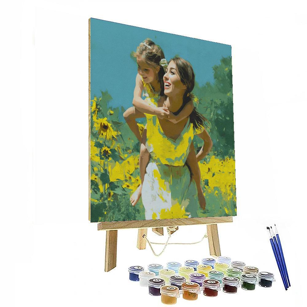 A Day In The Sunshine Numbered Painting Kits