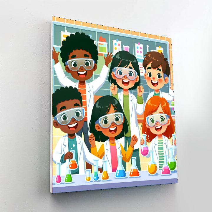 Creative Science Adventures Number Painting