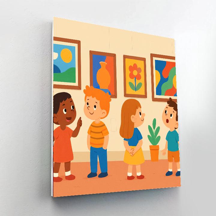 Art Gallery Adventure Paint By Number