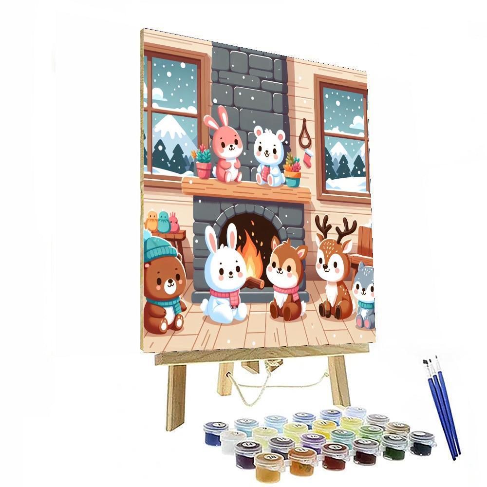 Cozy Cozy Cabin Retreat Paint By Color