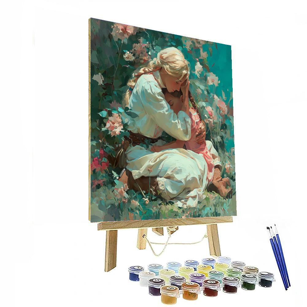 Embrace Of A Mother DIY Paint By Numbers