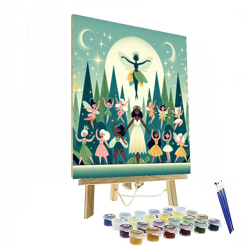 Forest Fairies Fiesta Paint By Number