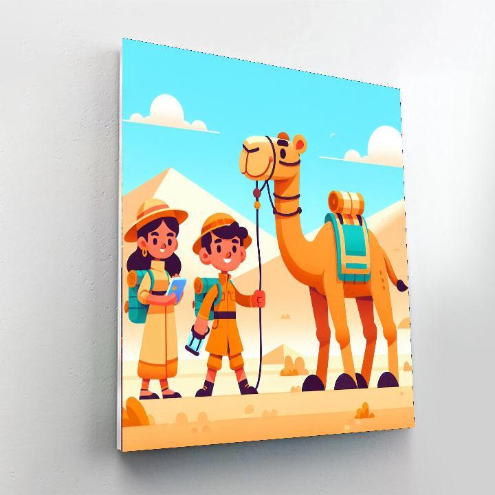 Desert Discovery Paint By Numbers Art