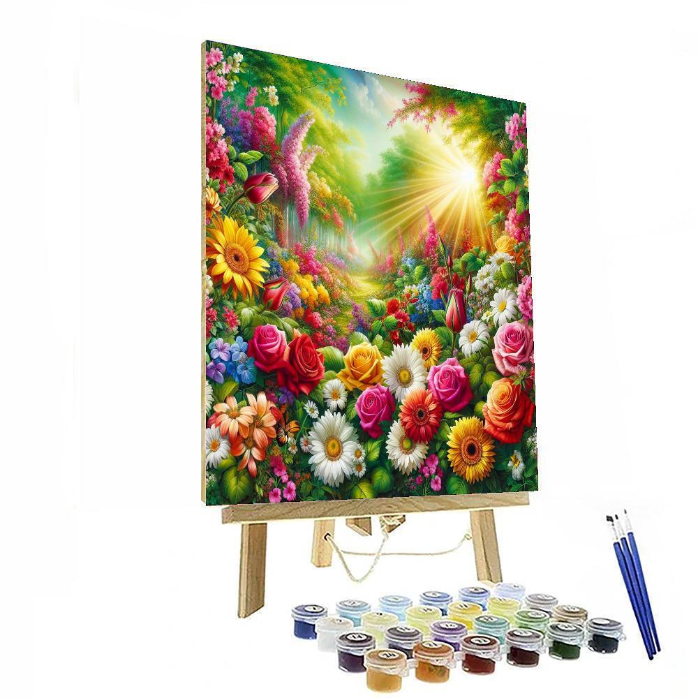 Blooming Blossoms - DIY Painting By Numbers Kit – Artistry Rack