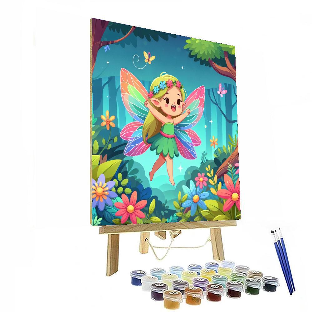 Daring Little Fairy Number Painting