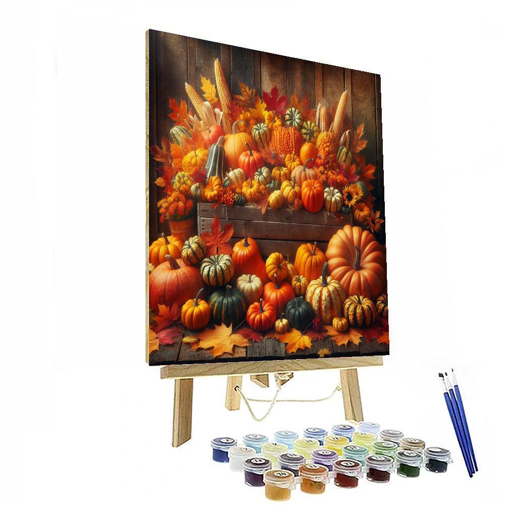 Radiant Harvest Festival Number Painting