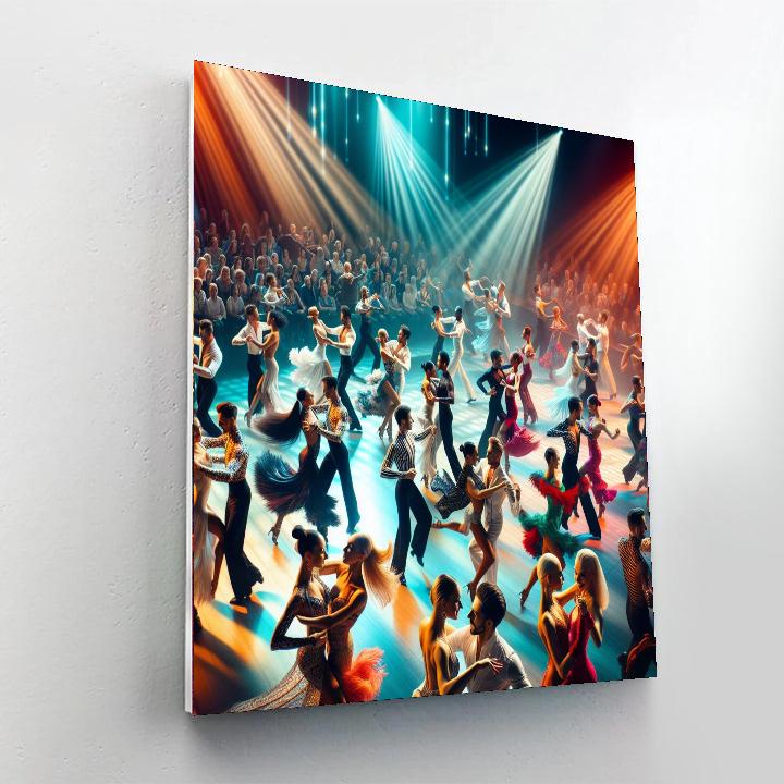 World Salsa Championship DIY Paint By Numbers