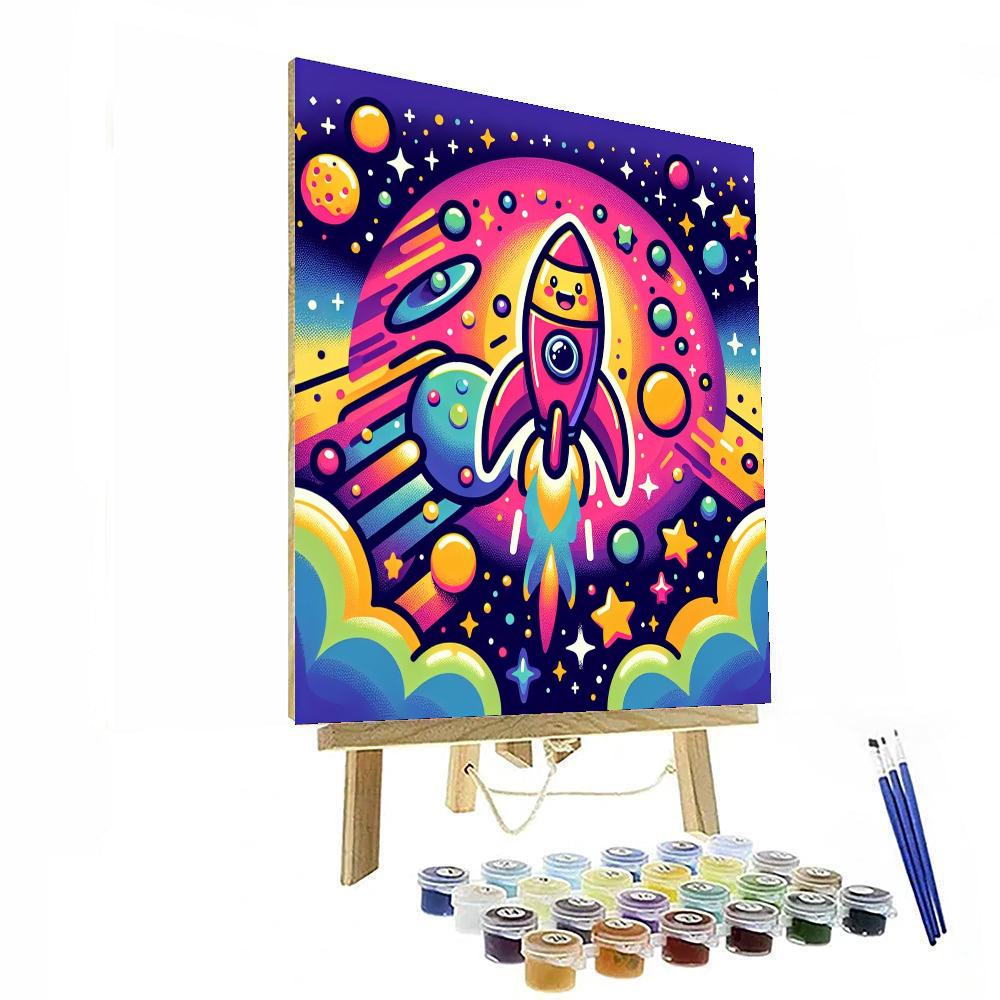 Glorious Galaxy Expedition Painting Number Kit