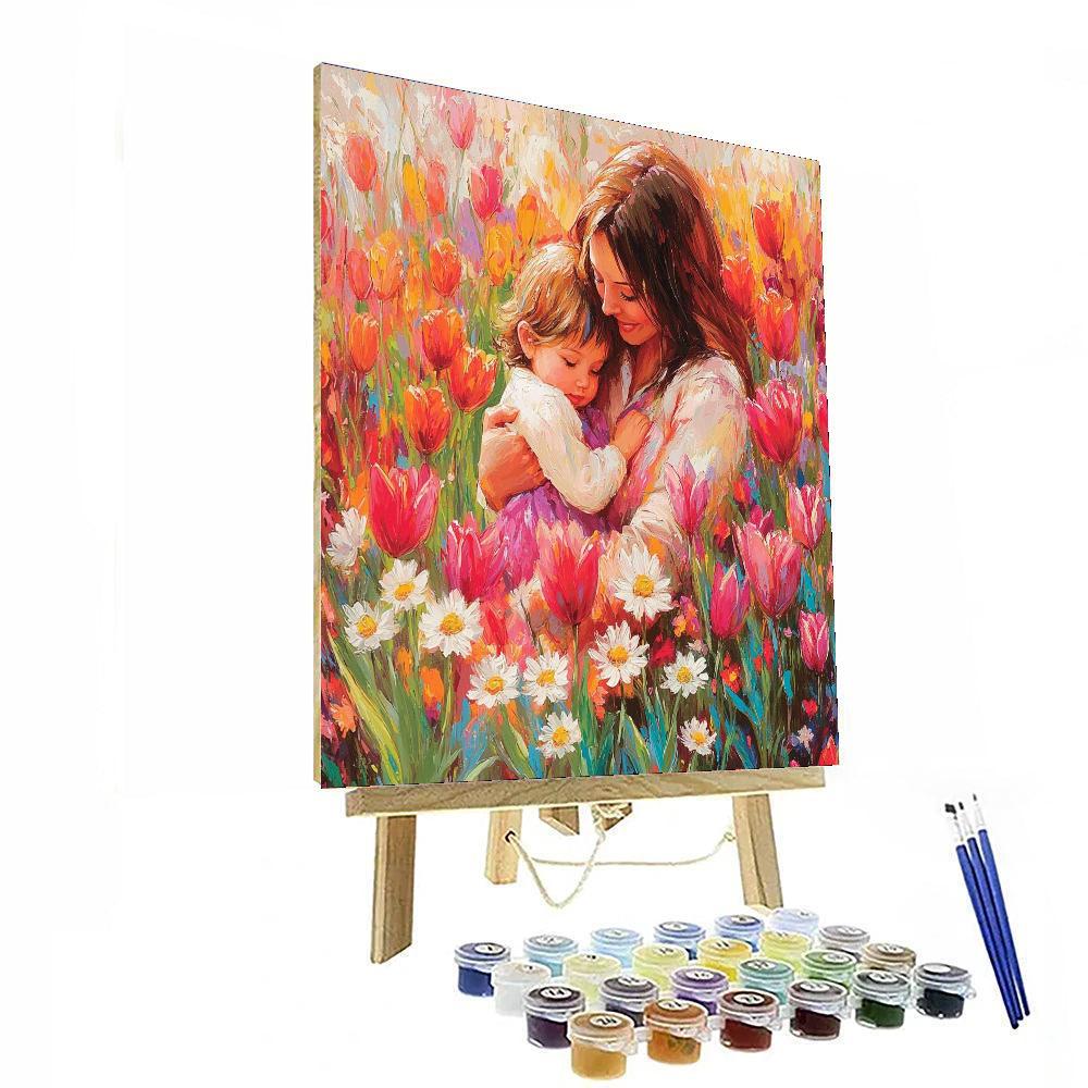 Blooming With Love Numbered Painting Kits