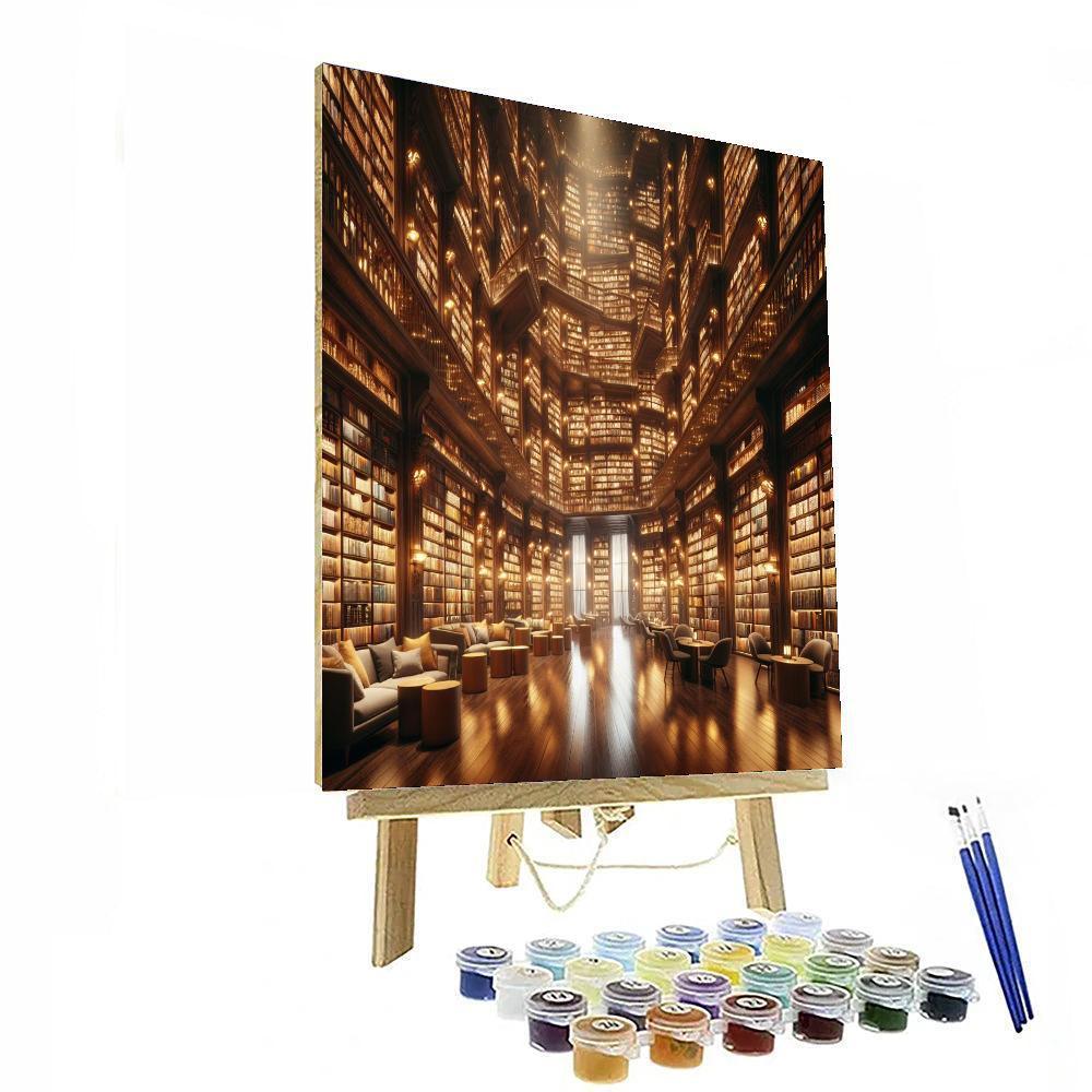 Enchanted Library Discovery - DIY Painting By Numbers Kit – Artistry Rack