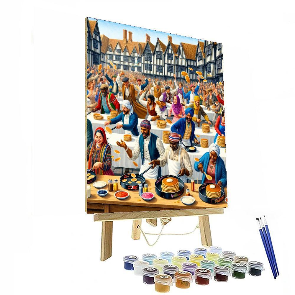 Pancake Day - Uk Paint By Numbers Art
