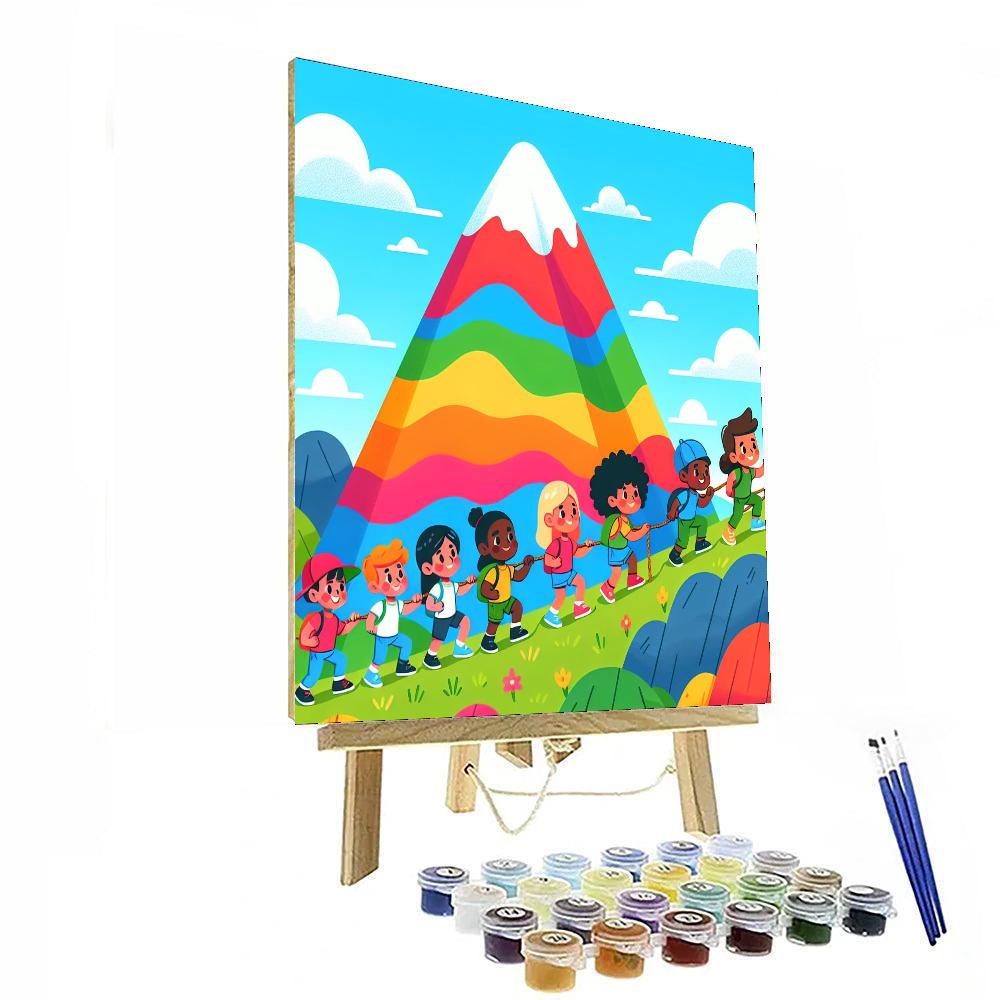 Mountain Climber Numbered Painting Kits