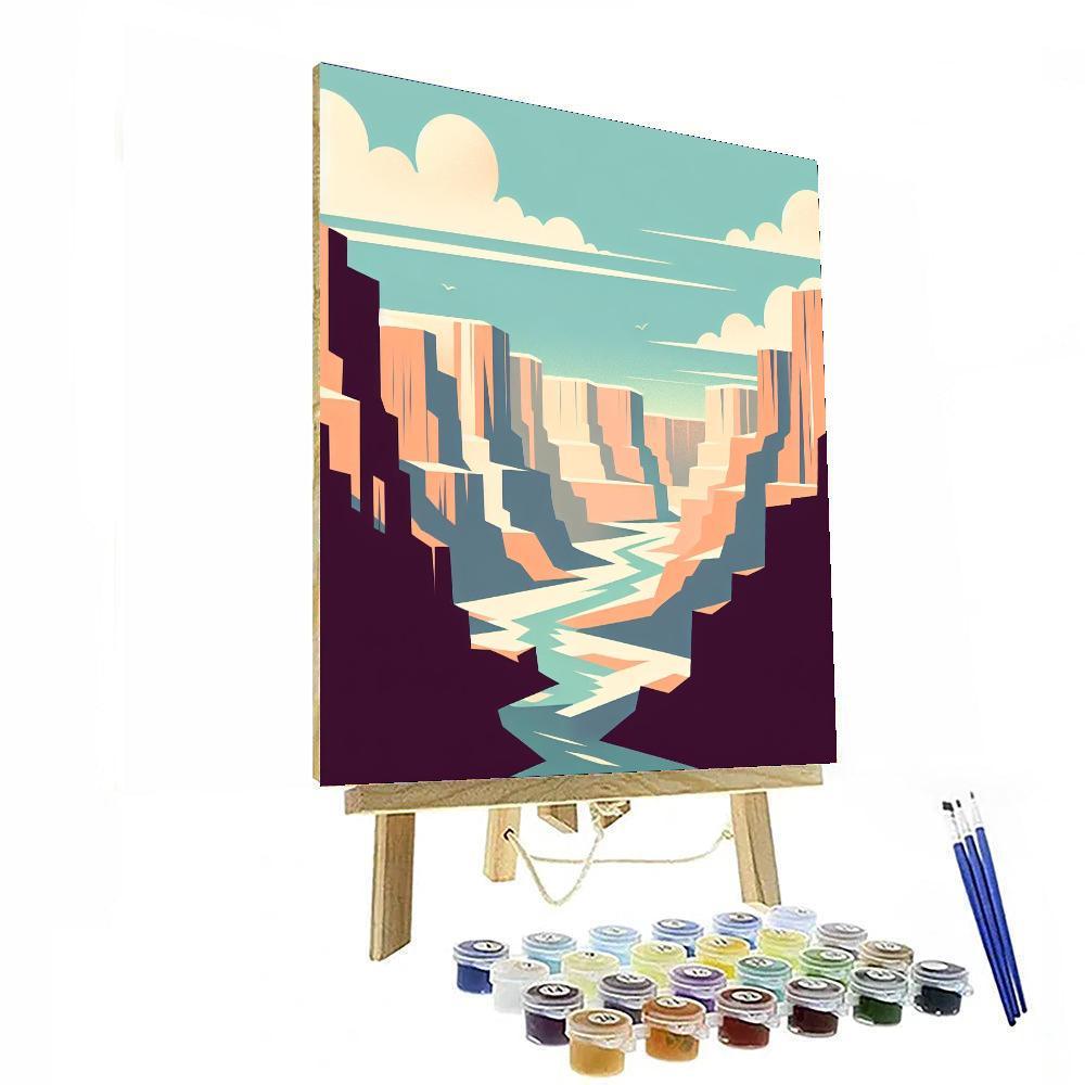 Canyon Capers Paint By Numbers