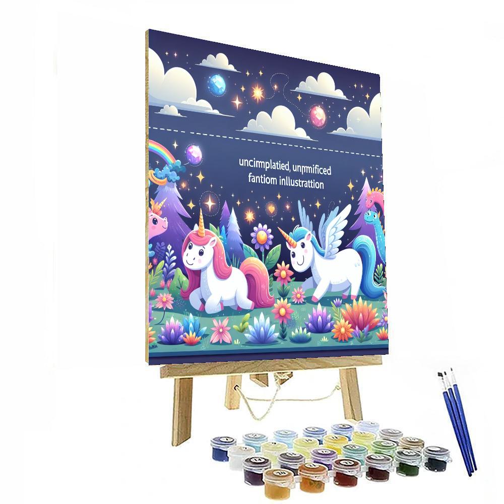 Magical Creatures Journey Numbered Painting Kits