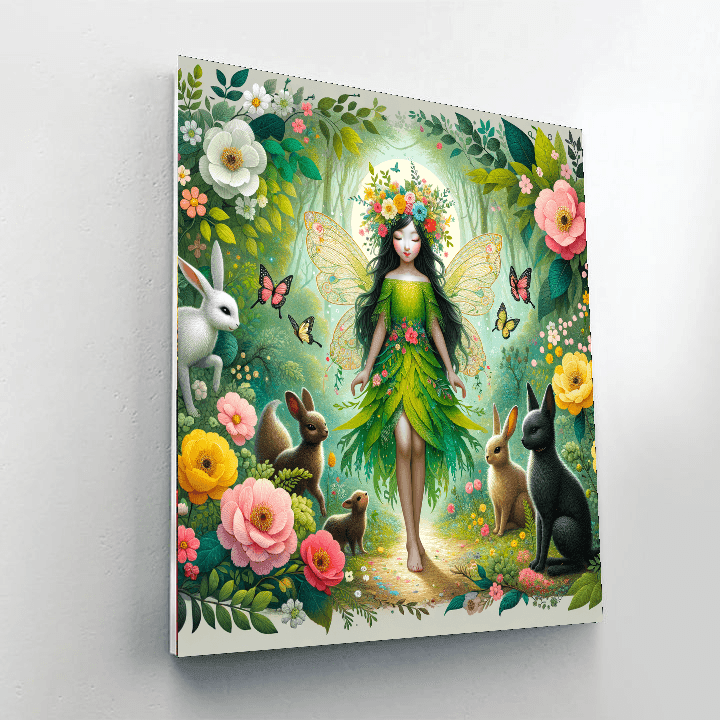 Mystical Woodland Fairy Paint By Numbers Kits
