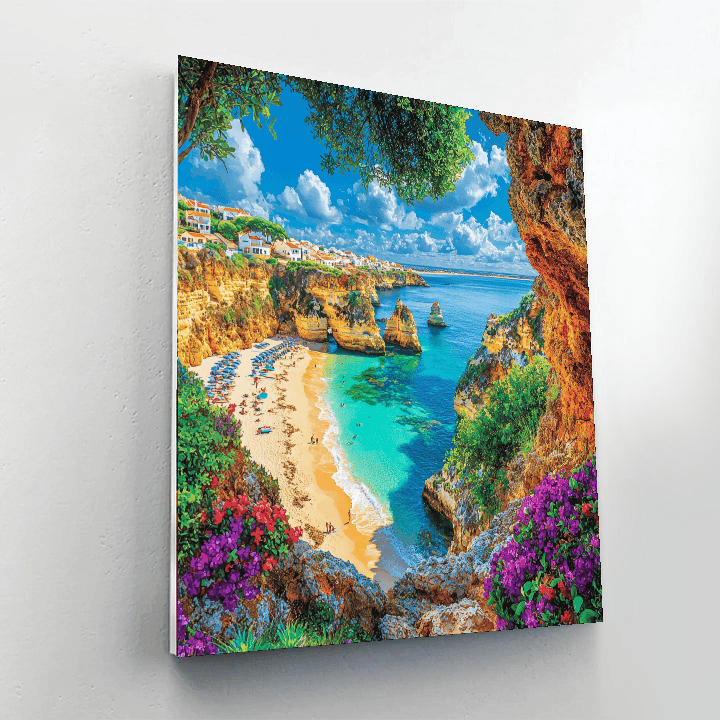 The Algarve DIY Paint By Numbers