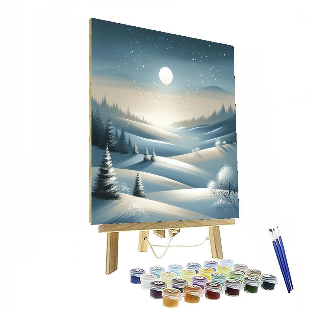 Magic Of Winter Nights Paint By Number