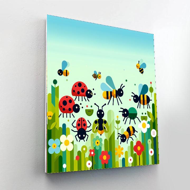 Amazing Insect Kingdom Paint By Number