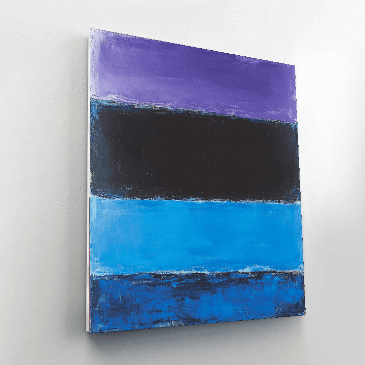 Mark Rothko Inspired Rothko's Celestial Layers  Paint By Numbers Art