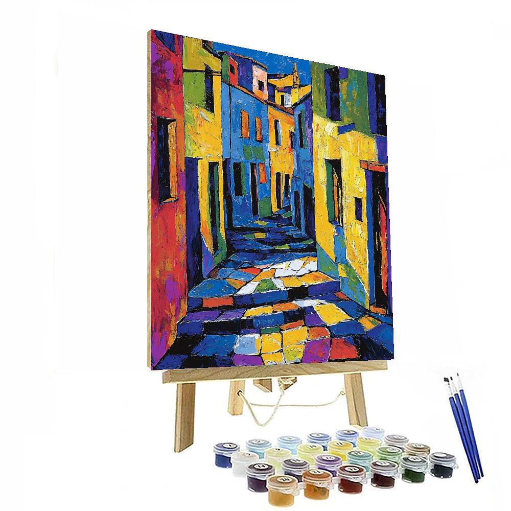 Paul Cézanne Inspired Playful Shadows  Paint By Numbers Kits