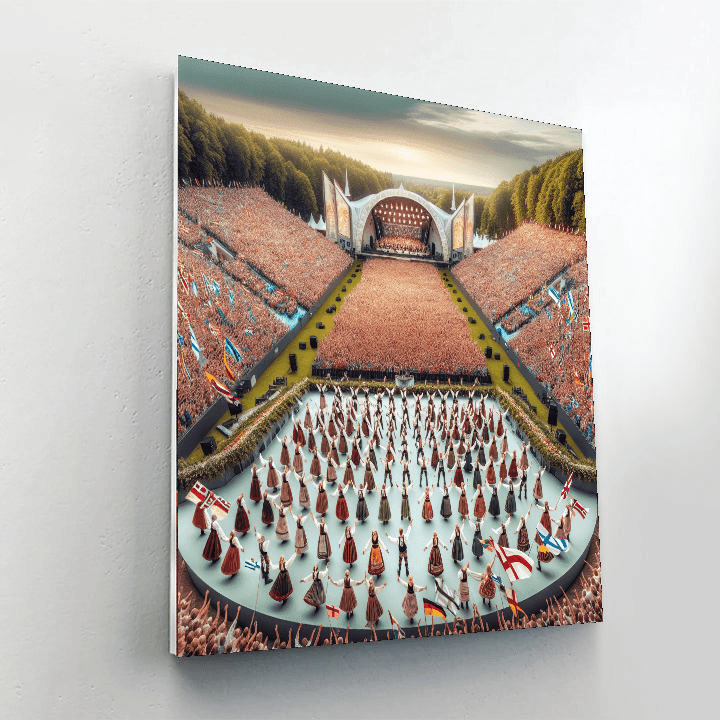 Song Festival Number Painting