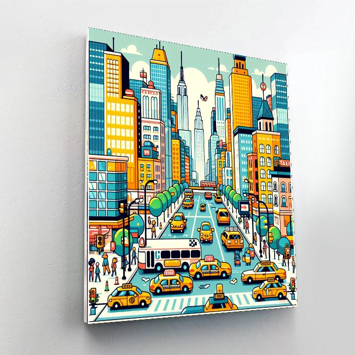 City Explorer Adventure Paint By Number