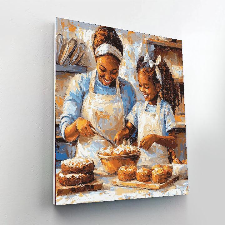 Mom's Secret Recipe Number Painting