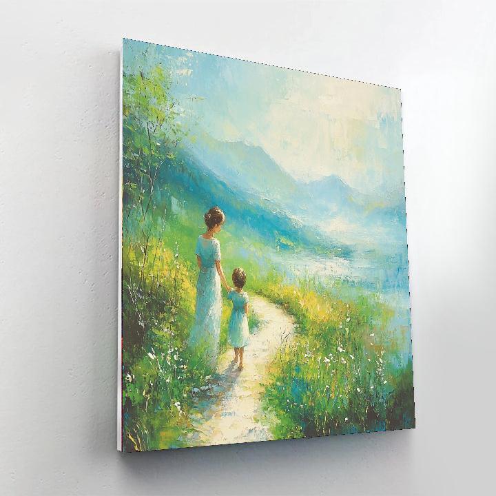 A Mother's Guidance Paint By Numbers