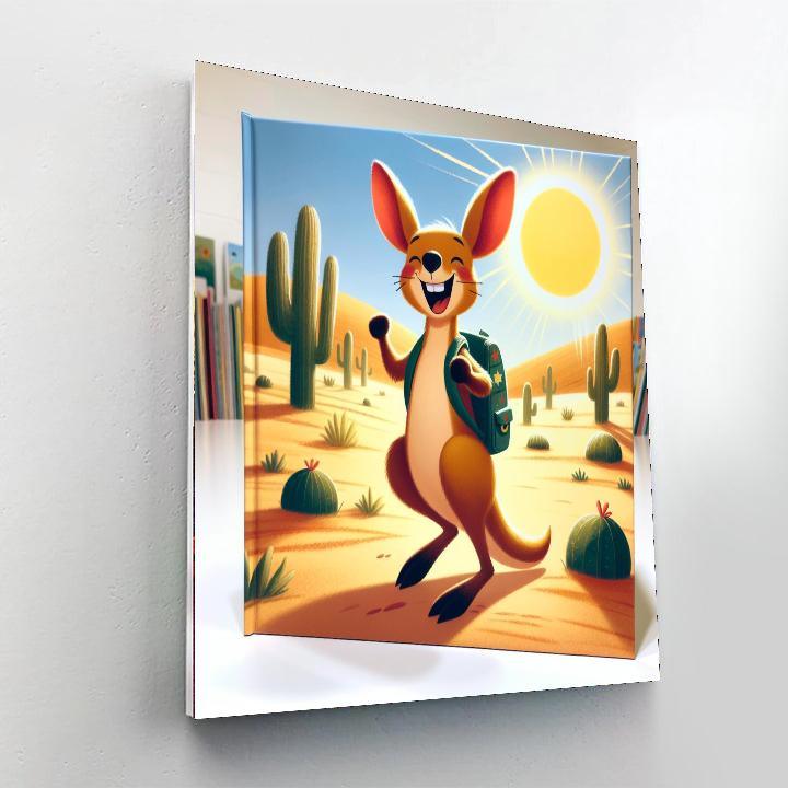 Adventurous Explorer Kangaroo Paint By Number