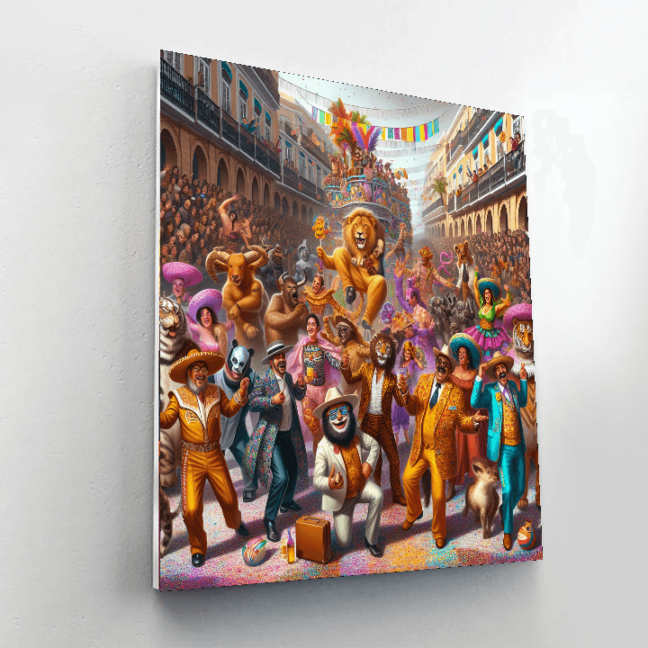 Carnaval De Cádiz - Spain Paint By Numbers Art