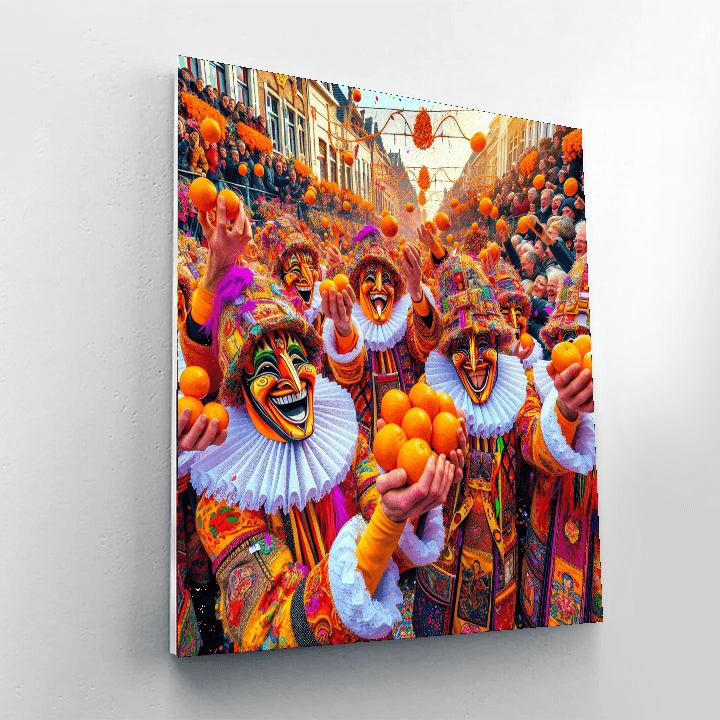 Karnaval De Binche Paint By Numbers Kits