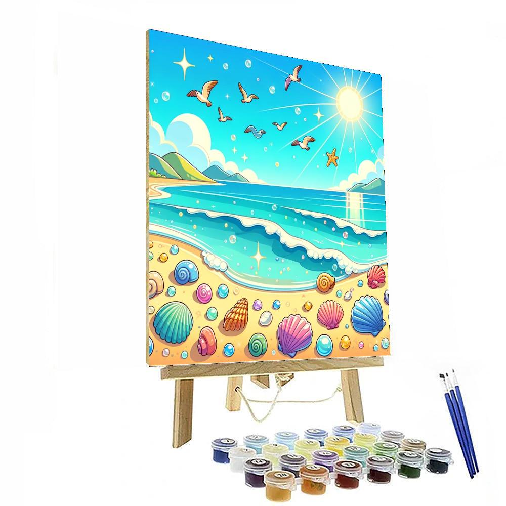 Beachcomber's Delight Painting Number Kit