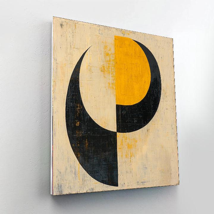 Joan Miró Inspired Serene Harmony  Paint By Numbers Art