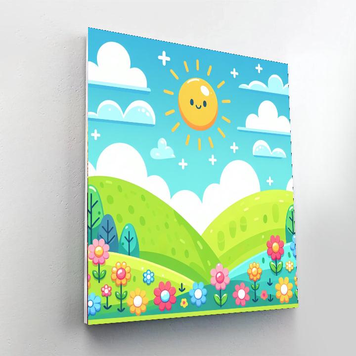 Lovely Landscapes Paint By Numbers Art