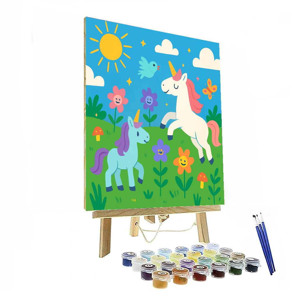 Adventure In The Enchanted Meadow DIY Paint By Numbers