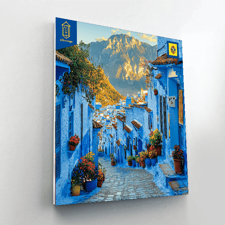 Chefchaouen Numbered Painting Kits