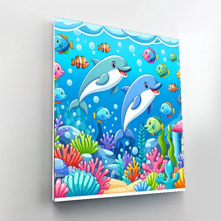 Artful Ocean Safari Paint By Numbers