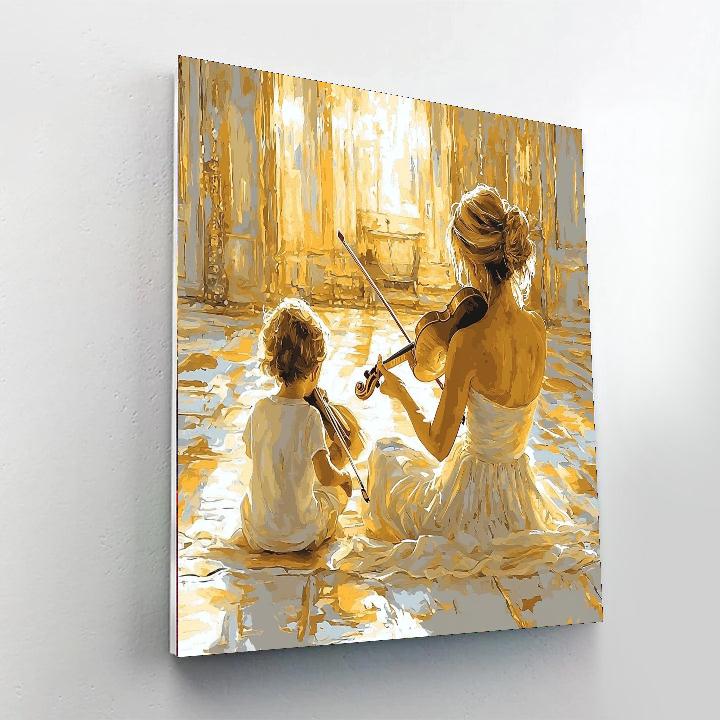 Heartfelt Symphony DIY Paint By Numbers