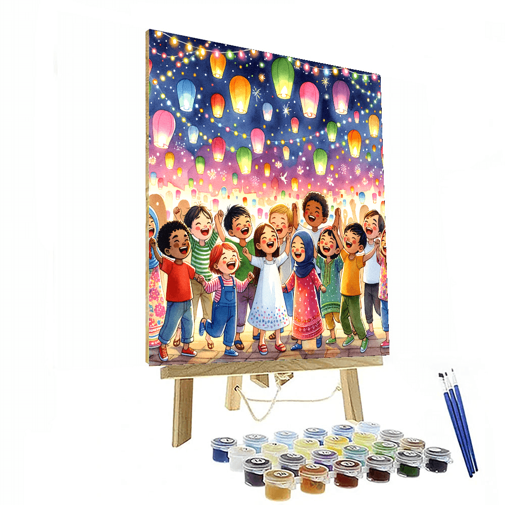 Festival Of Lights Paint By Color